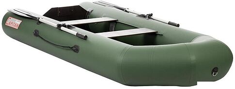 Моторно-гребная лодка Тонар Капитан 280Тс (зеленый)