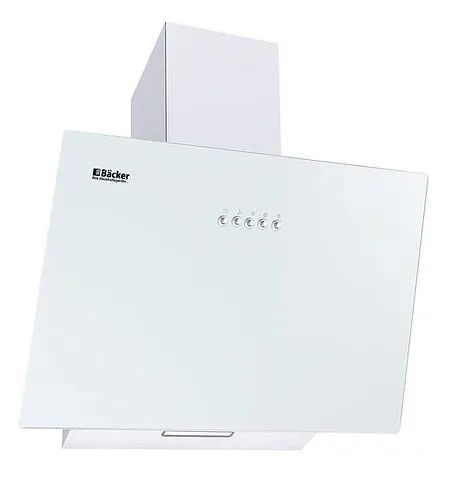 Кухонная вытяжка Backer AH60A-G6L200 WH Glass