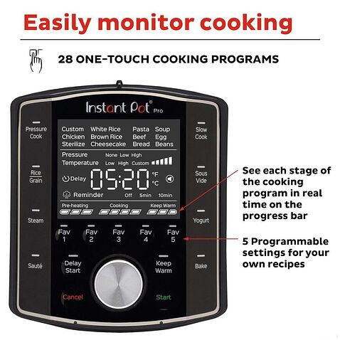 Мультиварка-скороварка Instant Pot Pro 6