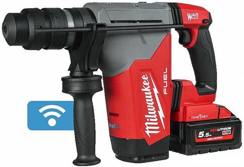 Перфоратор Milwaukee M18 FUEL M18ONEFHPX-552X 4933478496 (с 2-мя АКБ, кейс)