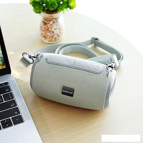 Беспроводная колонка Borofone BR4 (серый)