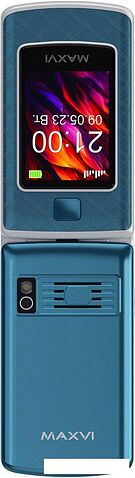 Телефон Maxvi E28 (голубой)