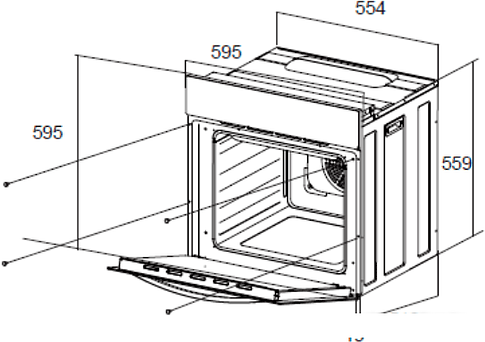 Электрический духовой шкаф MAUNFELD EOEC.564TB