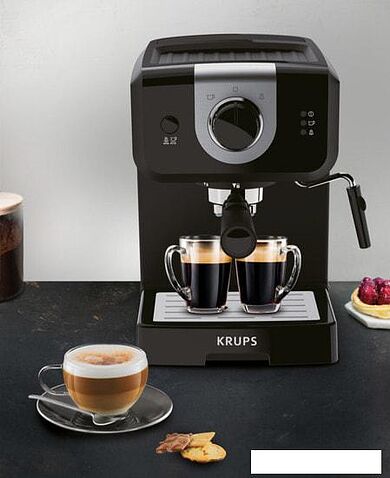 Рожковая помповая кофеварка Krups Opio XP3208