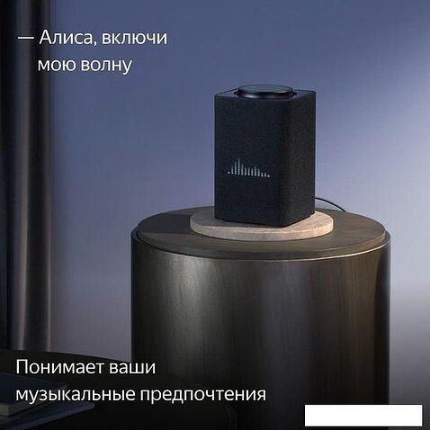 Умная колонка Яндекс Станция Макс (с хабом умного дома Zigbee, графит)