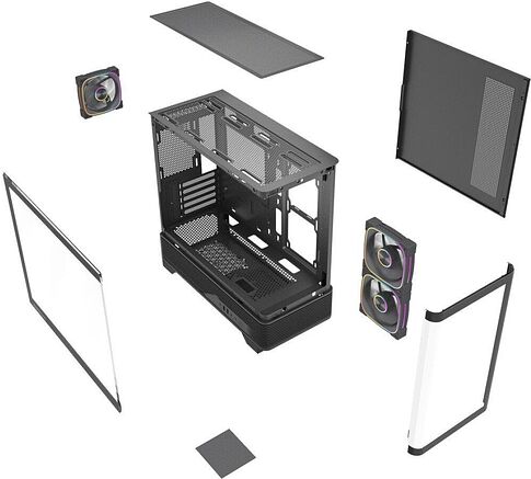 Корпус Powercase Vision Micro M6B CVMM6B-A3