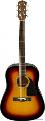 Акустическая гитара Fender CD-60 Dread V3 DS Sunburst