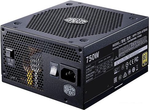 Блок питания Cooler Master V750 Gold V2 MPY-750V-AFBAG-EU