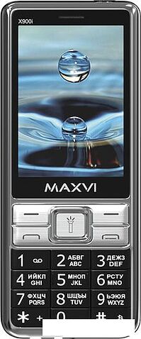 Кнопочный телефон Maxvi X900i (маренго)
