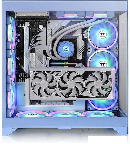 Корпус Thermaltake CTE E600 MX Hydrangea Blue CA-1Y3-00MFWN-00