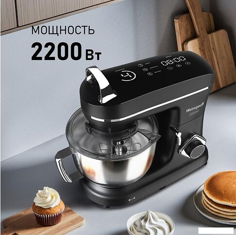 Планетарный миксер Weissgauff WSM 226 PDB Touch Screen Pro