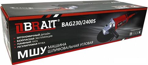 Угловая шлифмашина Brait BAG230/2400S