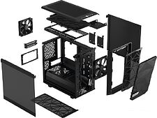 Корпус Fractal Design Meshify 2 Nano Black TG dark tint FD-C-MES2N-01 Корпус Fractal Design Meshify 2 Nano Black TG dark tint FD-C-MES2N-01