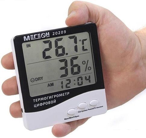 Термогигрометр Мегеон 20209
