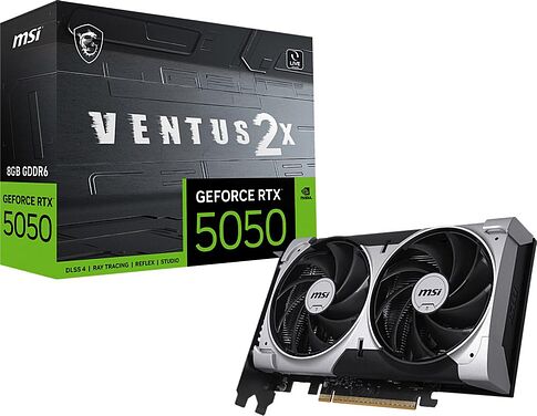 Видеокарта MSI GeForce RTX 5050 8G Ventus 2X