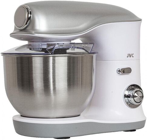 Планетарный миксер JVC JK-MX510 (белый/серебристый)