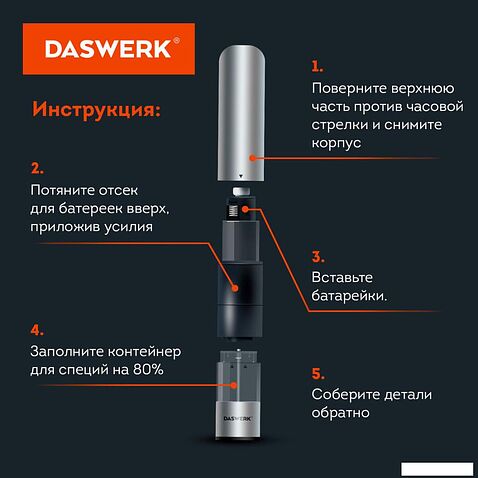 Электроперечница Daswerk 456620