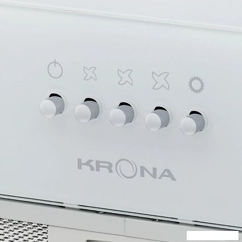 Кухонная вытяжка Krona Wermut 600 DN White PB (белый)