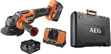 Угловая шлифмашина AEG Powertools BEWS 18-125BLPX2-502C 4935480858 (с 2-мя АКБ) Угловая шлифмашина AEG Powertools BEWS 18-125BLPX2-502C 4935480858 (с 2-мя АКБ)
