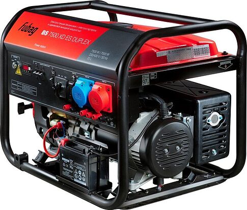 Бензиновый генератор Fubag BS 7500 XD ES DUPLEX