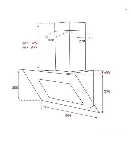 Кухонная вытяжка TEKA DLV 68660 112930025 (белый)