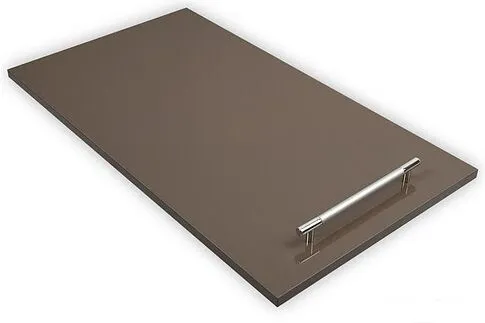 Готовая кухня Кастанье Марта 2.8 (ваниль/трюфель коричневый)