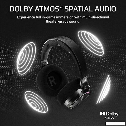 Наушники Corsair Virtuoso Max Wireless (черный)