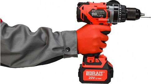 Дрель-шуруповерт Brait BCDI20-4PUMBL PRO (с 1-м АКБ, кейс)