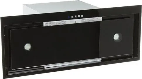 Кухонная вытяжка Akpo Neva Glass II 80 WK-10 (черное стекло/черный)