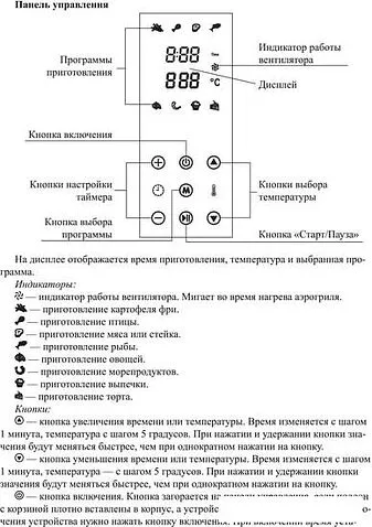 Аэрогриль Kitfort KT-2227
