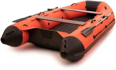 Моторно-гребная лодка Tulin Вятка-320к (красный/черный)