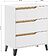 Комод ЭлиГард Eyva 3S (белый)