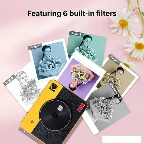 Фотоаппарат Kodak Mini Shot 3 C300R (черный/желтый)