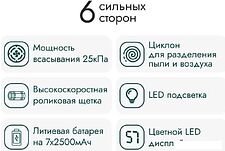 Пылесос Lydsto V11H YM-V11H-W03 (белый)