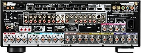 AV ресивер Denon AVC-X6800H (черный)