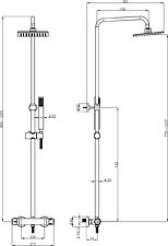 Душевая система  Lauter Dew 21SH20404-4