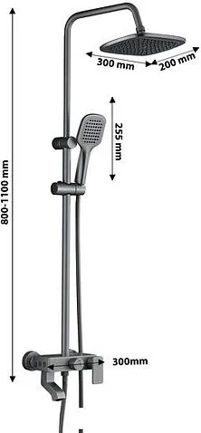 Душевая система  Ekko E2507-5