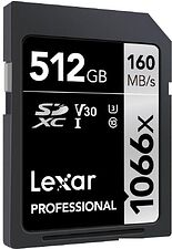 Карта памяти Lexar Professional 1066x SDXC LSD1066512G-BNNNG 512GB