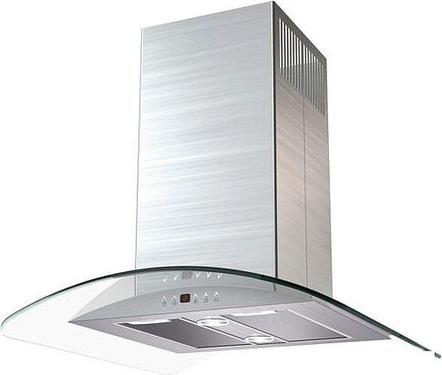 Кухонная вытяжка Krona Sharlotta Isola 600 Inox/Glass 5P