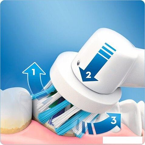 Электрическая зубная щетка Braun Oral-B Vitality 100 Cross Action D100.413.1 (белый)