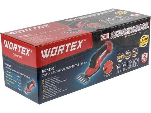 Кусторез + ножницы Wortex SG 1820 1333482 (без АКБ)