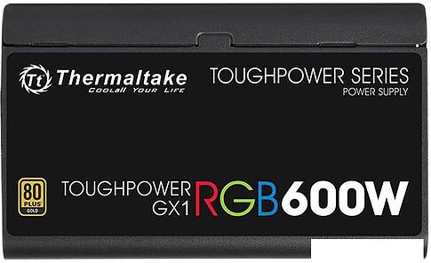 Блок питания Thermaltake Toughpower GX1 RGB 600W Gold TP-600AH2NKG