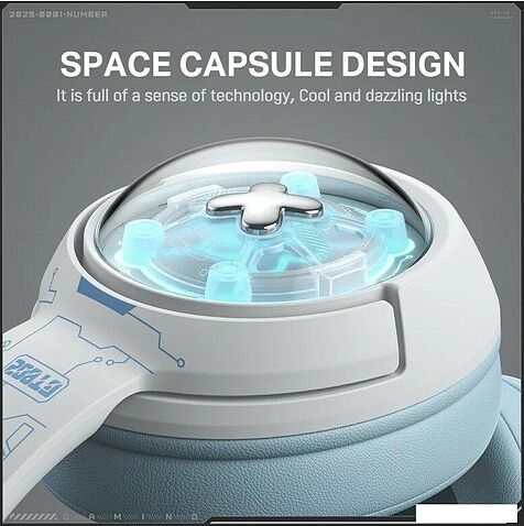 Наушники Onikuma GT802 (белый/голубой)