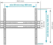 Кронштейн Arm Media PLASMA-3 NEW (черный)