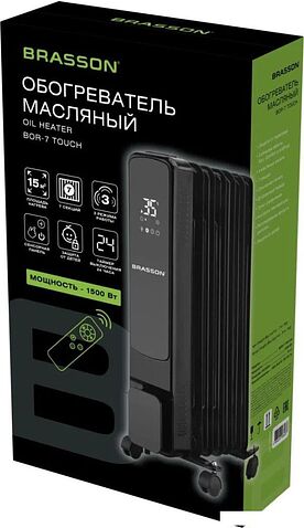 Масляный радиатор BRASSON BOR-7