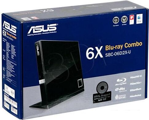 BD привод ASUS SBC-06D2X-U