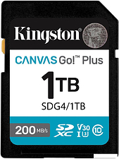 Карта памяти Kingston Canvas Go! Plus SDXC 1TB SDG4/1TB