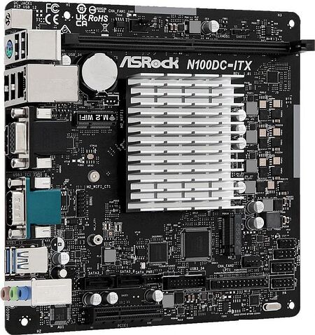 Материнская плата ASRock N100DC-ITX