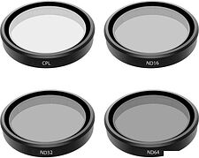 Набор аксессуаров Zarrumi Filter Set D5 для DJI Osmo Actio 5 Pro, 4