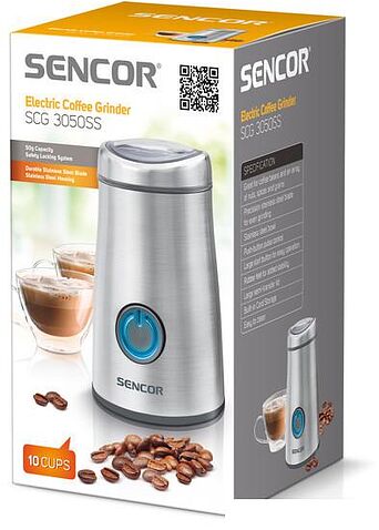 Кофемолка Sencor SCG 3050SS